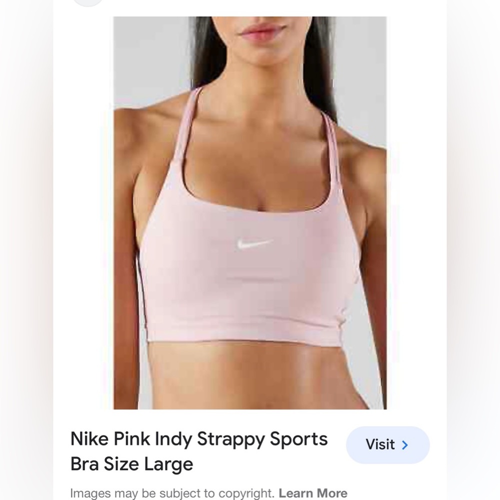 Nike Dri-FIT Indy Light-Support Non-Padded Sportbra - Picture 4 of 6